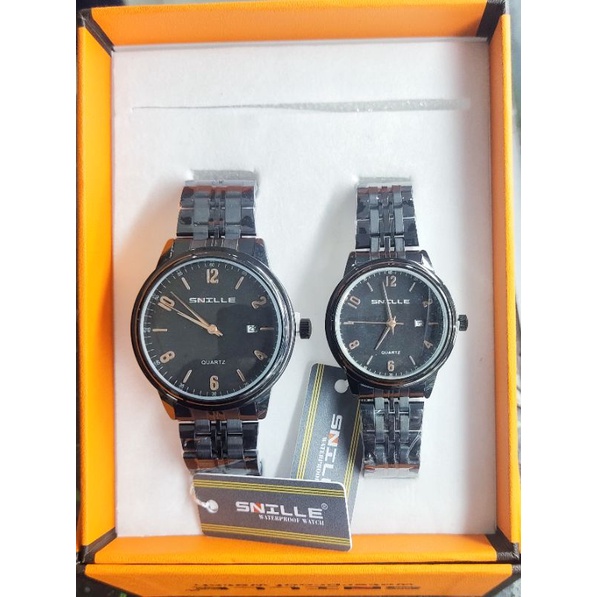 JAM TANGAN RANTAI COUPLE SNILLE   N1054