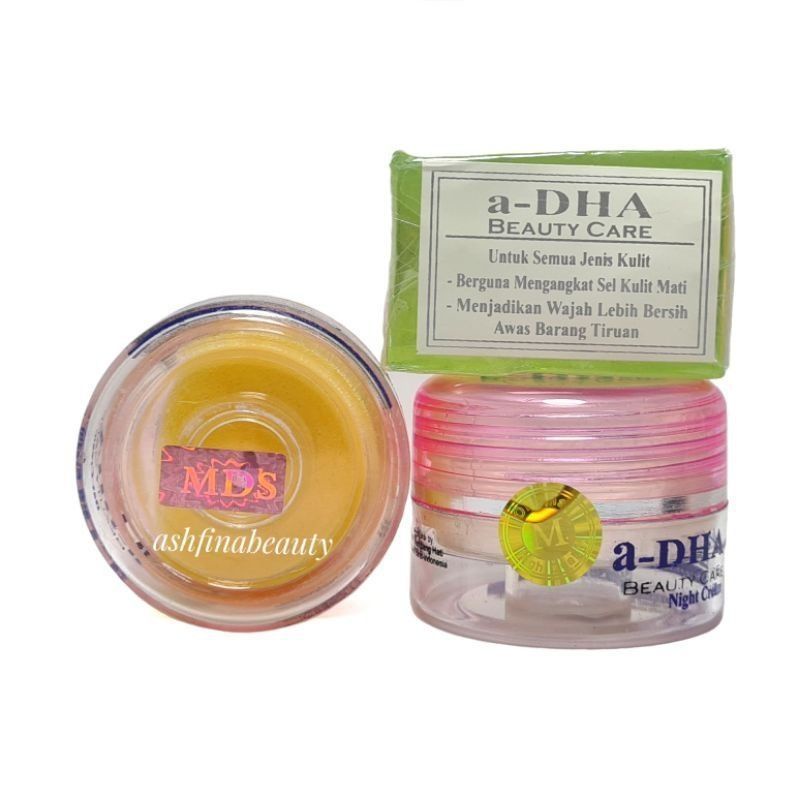 CREAM DHA MDS PINK/HIJAU ORIGINAL PREMIUM 3in1