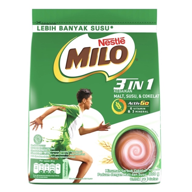 

MILO 3in1 Activ-Go Pouch 800g