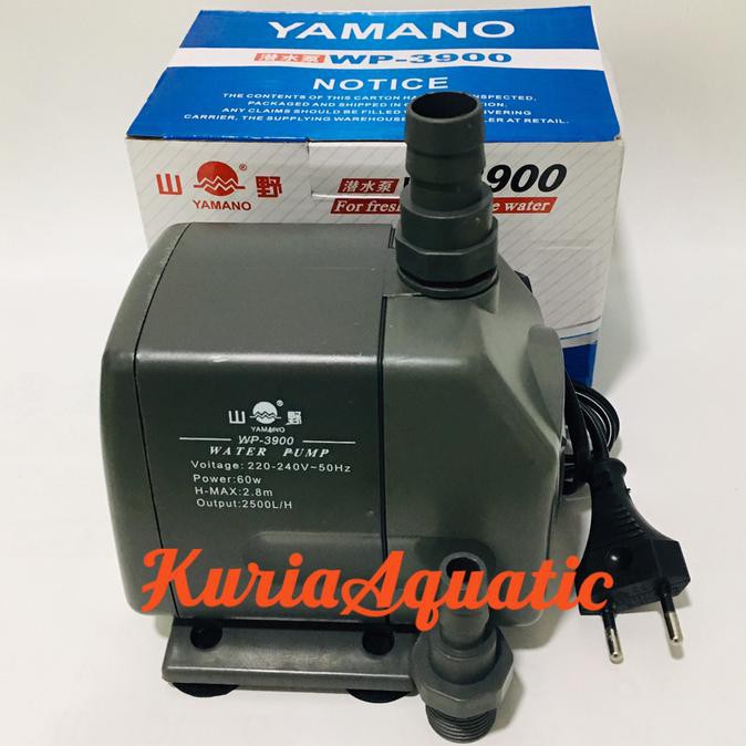 YAMANO WP - 3900 POMPA CELUP AQUARIUM KOLAM HIDROPONIK WP3900