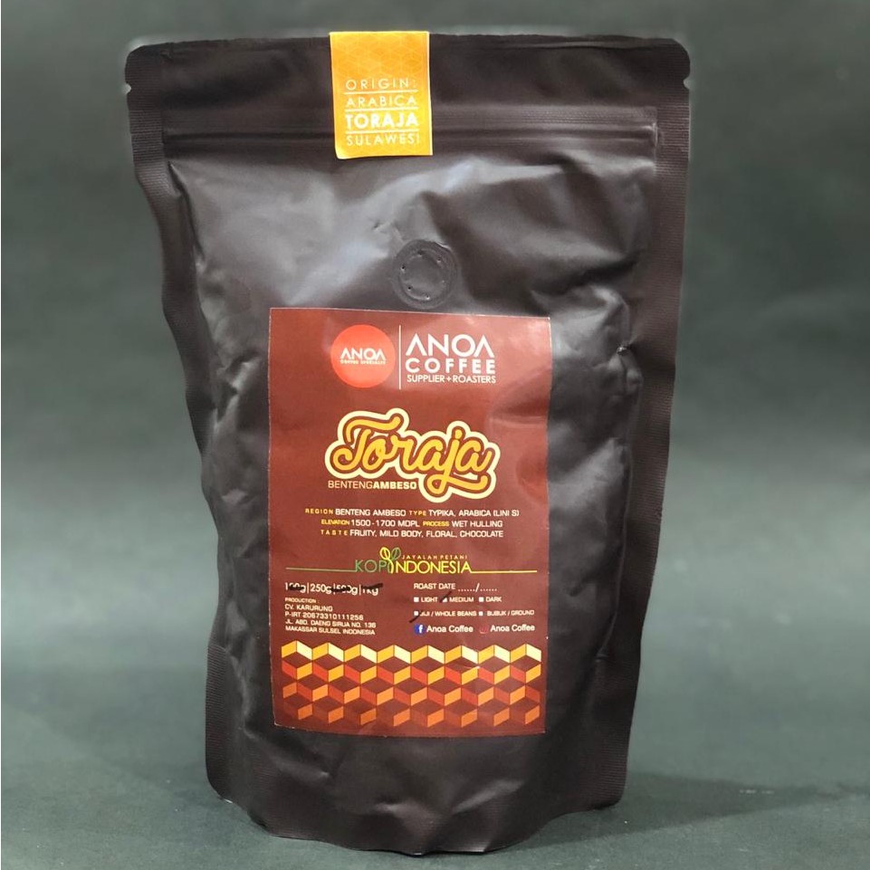 

ANOA COFFEE ARABICA 250gr