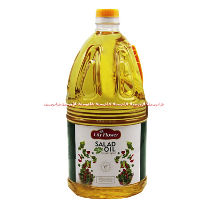 Lily flower Salad Oil 2L Minyak Goreng Salad Oils Migor Minyak Salat Antioksidan Dressing Lili Lily Flowers 2 Liter