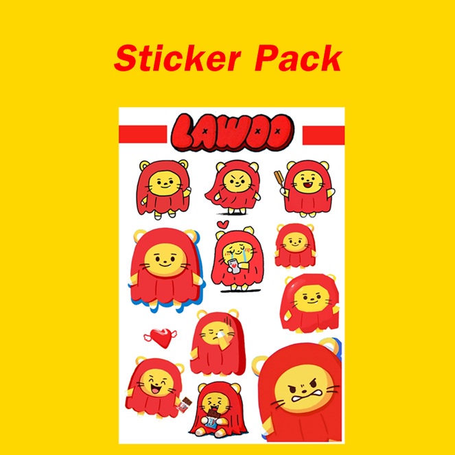 

Sticker Lawoo Truz Stiker Treasure Jaehyuk