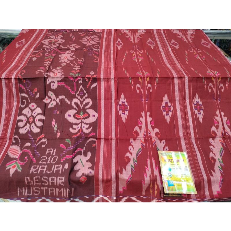 Sarung  Mustamin Raja Besar Full Sutra 210 Type  MGT