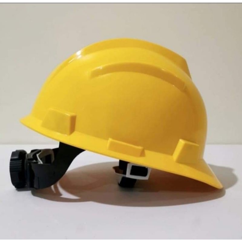 HELM SAFETY PUTIH BIRU MERAH DLL FASTREK PUTAR UNTUK PROYEK