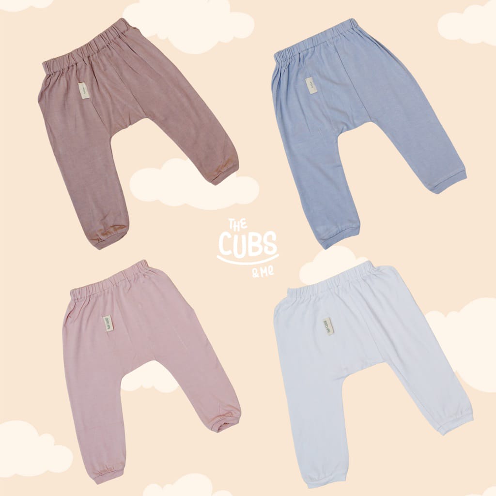 Babygiggles -  THE CUBS &amp; ME Long Pants / Bawahan Anak Unisex 0-2 Tahun