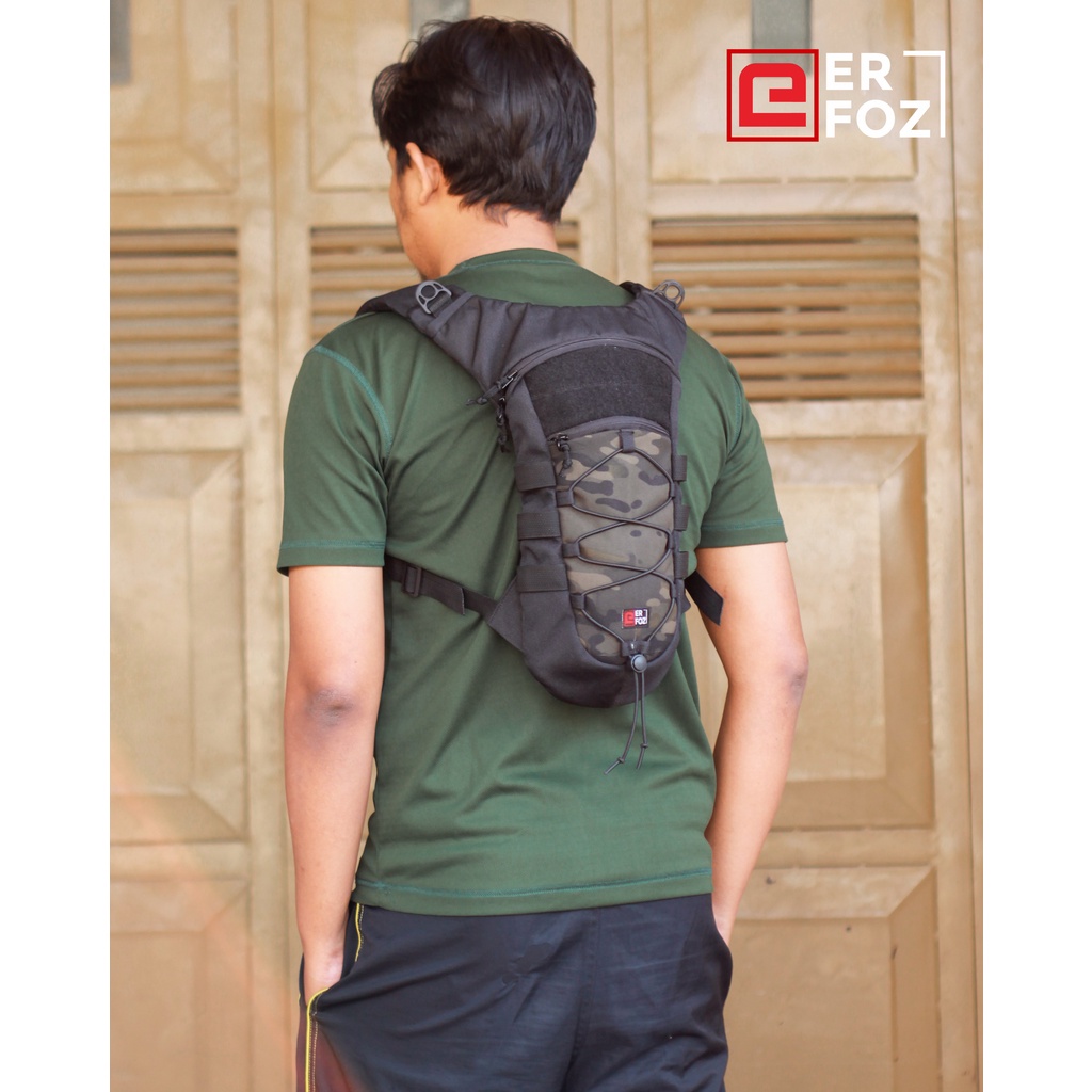 ERFOZ  Scorpion Tas Ransel Sepeda Army Hydropack Tactical