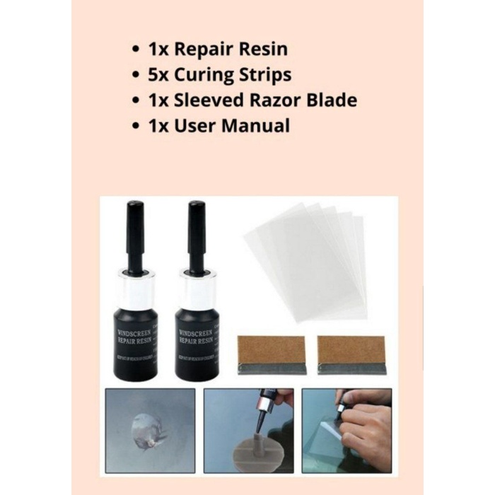 INSTANT GLASS REPAIR LIQUID KIT