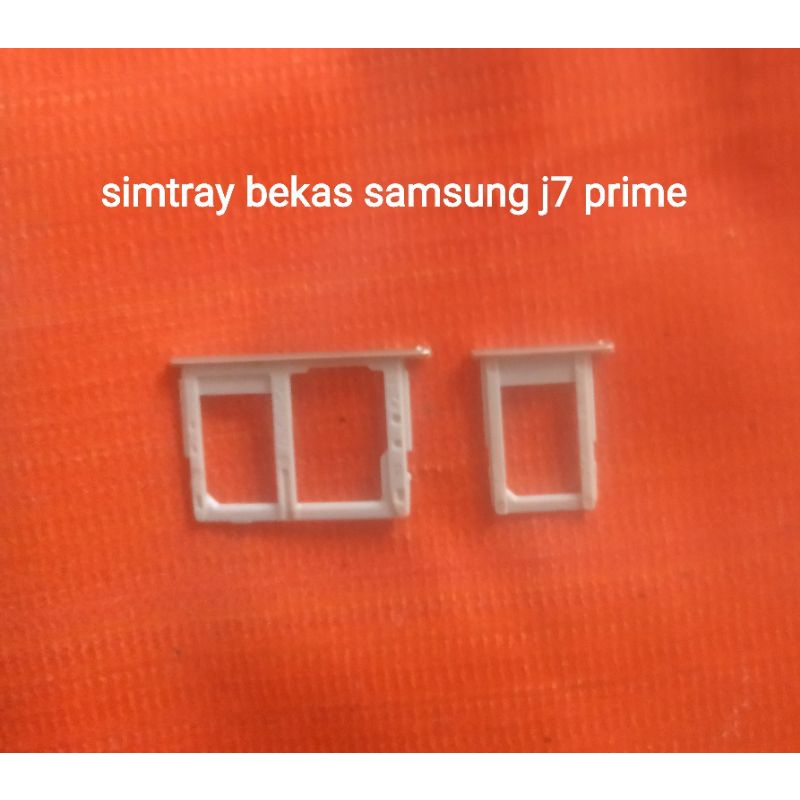 simtray sepasang bekas samaung j7 prime/j5 prime