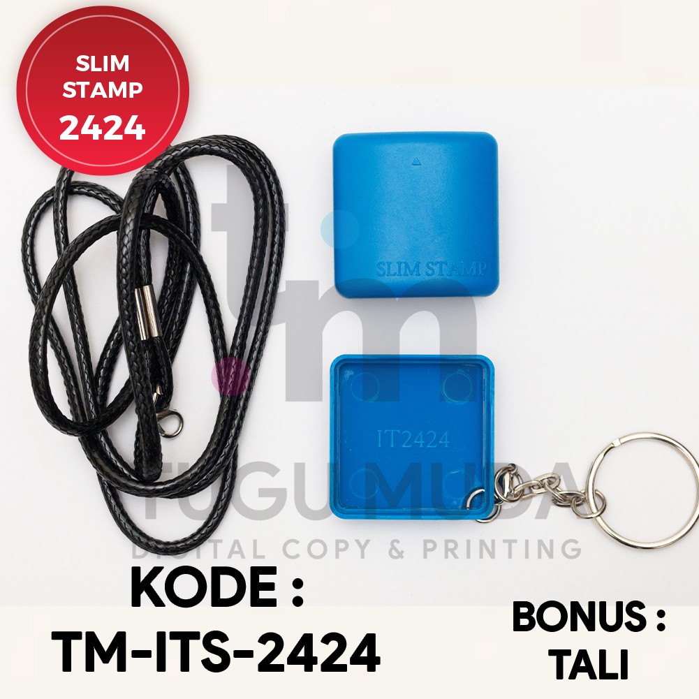 

Gagang Stempel Slim Stamp KOTAK/PERSEGI 2424 (24x24mm) -TM-ITS-2424