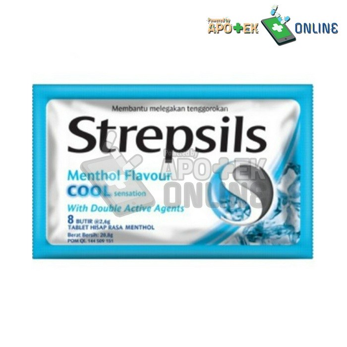 

STREPSIL COOL POUCH ISI 8 TABLET HISAP