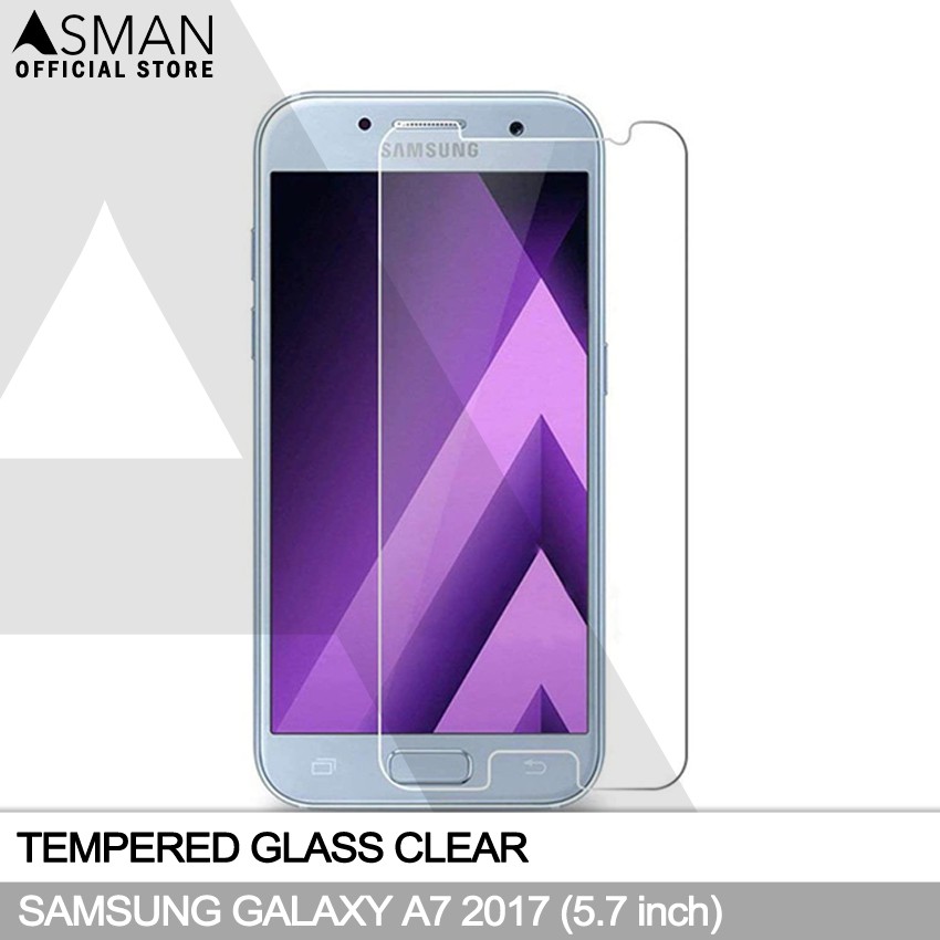 Tempered Glass Samsung Galaxy A7 (2017) / A720 (5.7&quot;) | Anti Gores Pelindung Layar Kaca - Bening