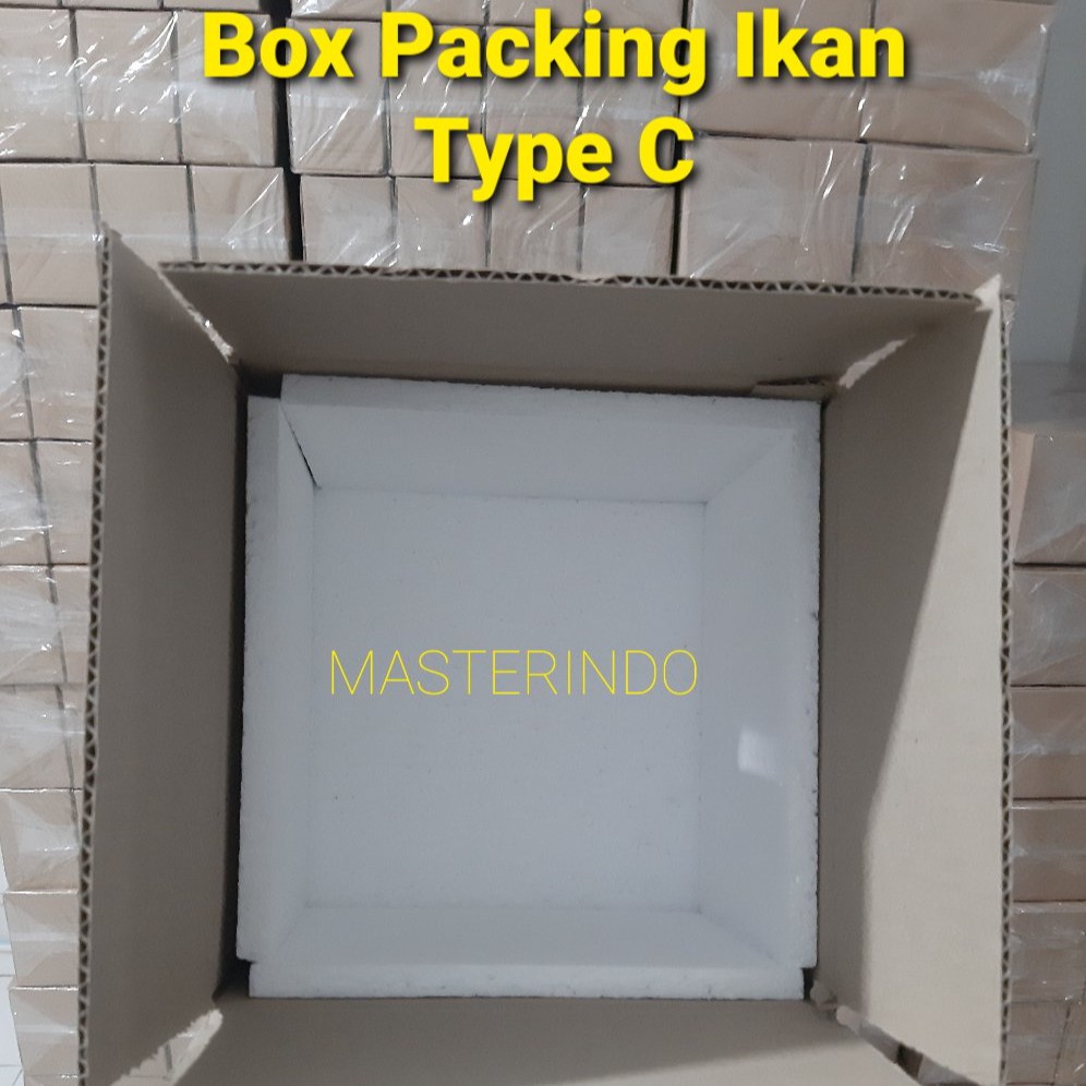 Box Packing Ikan Cupang Type C (1 Ball isi 8 Pcs)