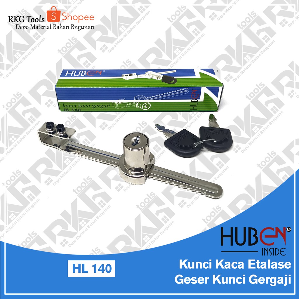 Kunci Kaca Etalase Geser Huben HL 140 l Kunci Gergaji Kunci Kaca Etalase Geser Huben HL 140 l Kunci Gergaji