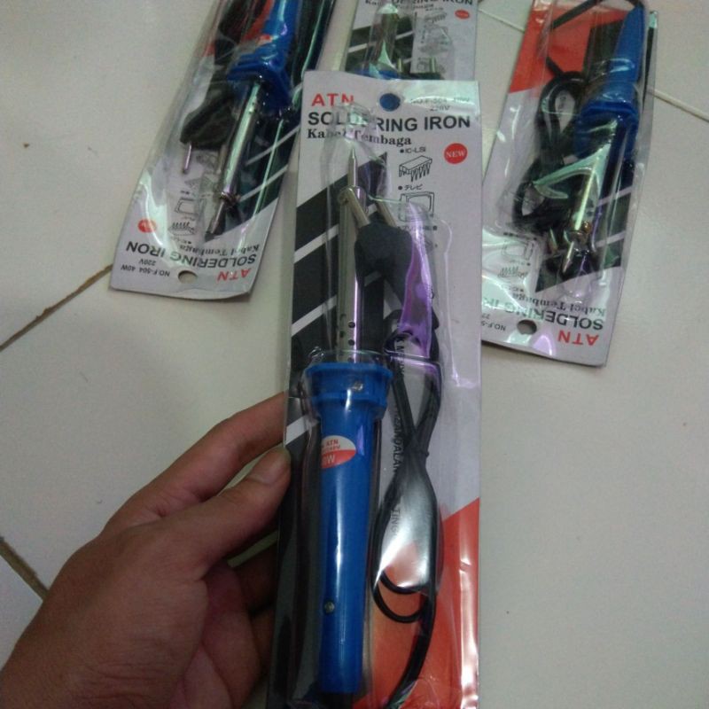 Solder gagang plastik 40 watt