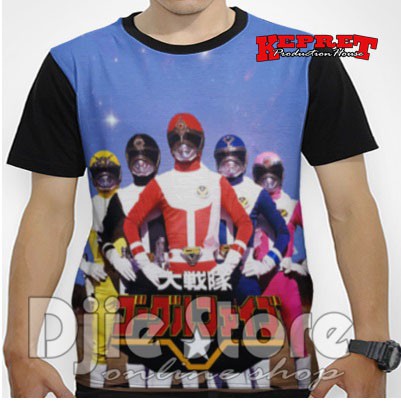 Kaos Film Superhereo Jadul