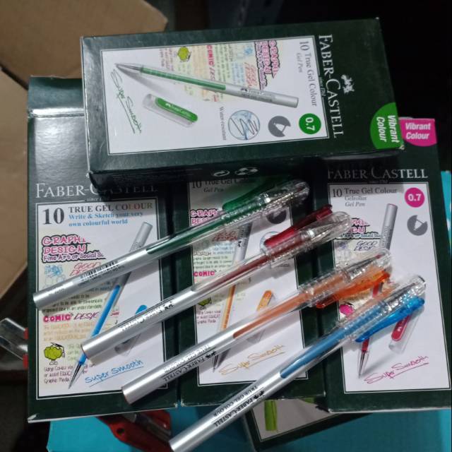 

Pulpen faber castle warna warni 1 pcs
