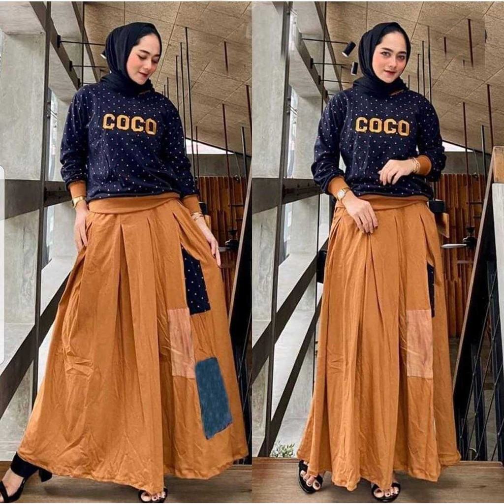 Setelan Wanita Terbaru | Setelan Rok Wanita | Baju Setelan Wanita Kekinian Terbaru