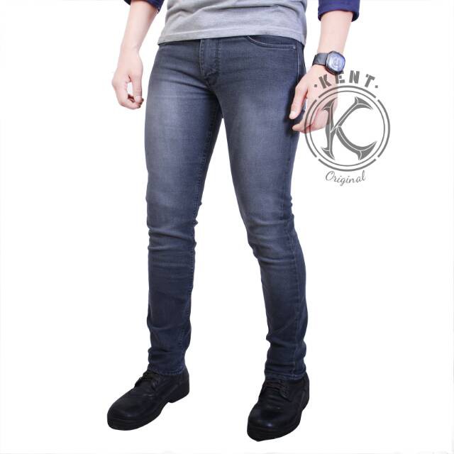 Celana Panjang Pria Celana Jeans Pria Original Slim Fit Cowok Keren Jeans M8X5 Distro Skinny Panjang
