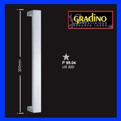 GRADINO - HANDLE PINTU/PULL HANDLE GRADINO P 99.04/HANDLE 30 CM STAINLESS SUS 304