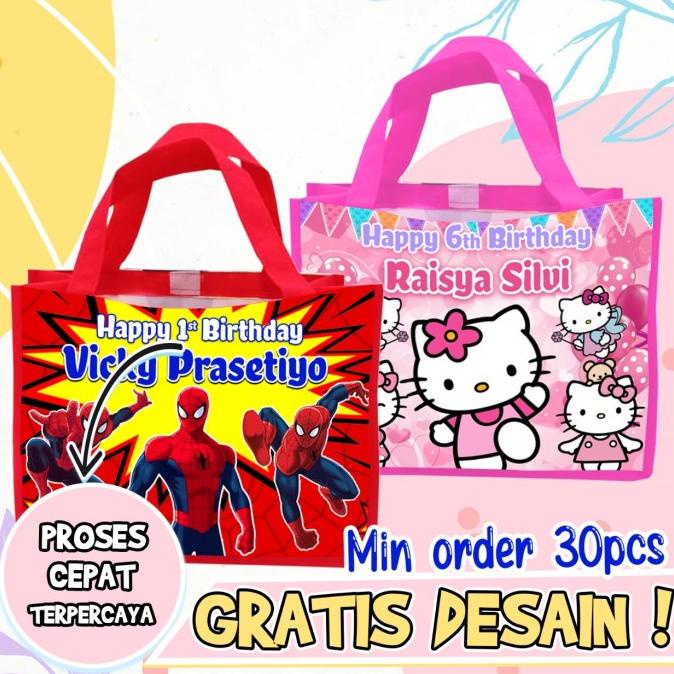 

Tas Ultah ukuran 25 X 14 X 21