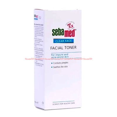 Sebamed Clear Facial Toner 150ml  Face Deep Cleansing Facial Toner Seba Med Pembersih Wajah Muka 150 ml