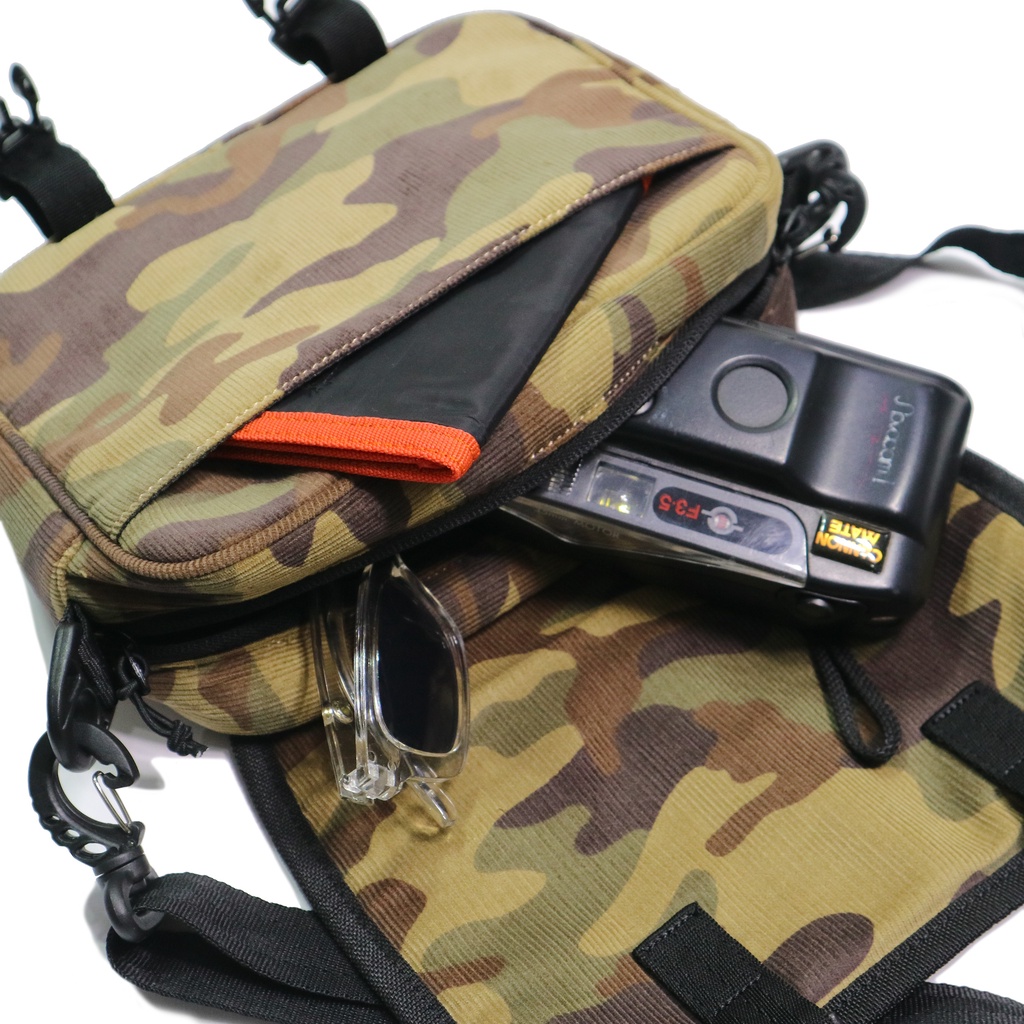 YESZY.MFG Sling Bag Utility Corduroy Desert Camo