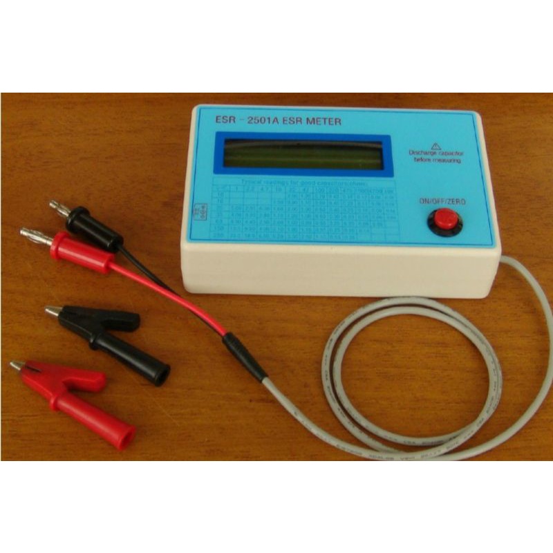 esr2501a esr-2501a esr 2501a esr meter digital