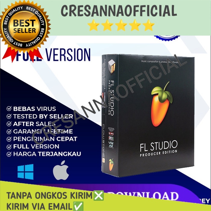 TERBARU FL Studio 20 Producer Bundle [WINDOWS dan MAC] - Windows FULL VERSION