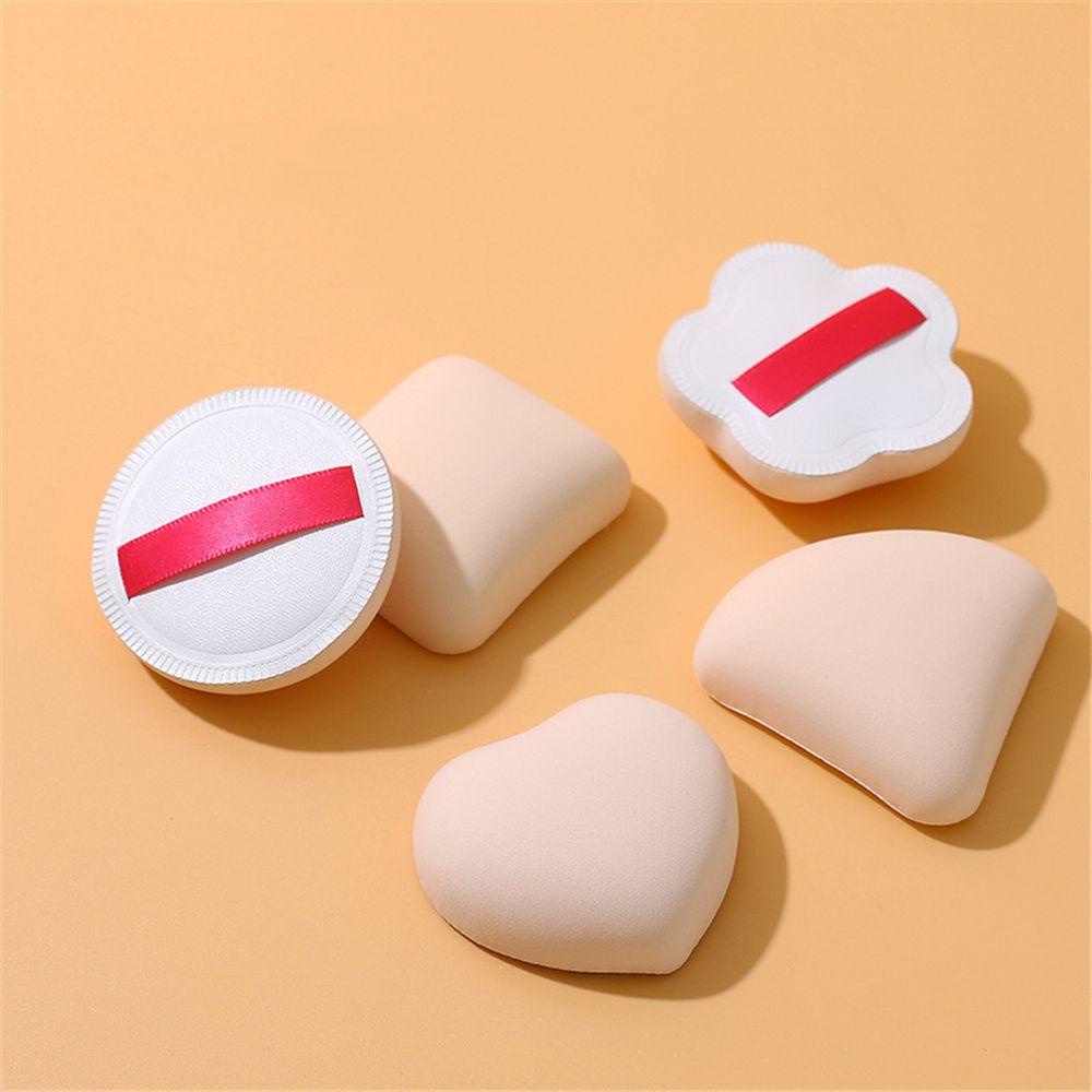 Spons Puff Air Cushion Bentuk Nanas Reusable Untuk Makeup