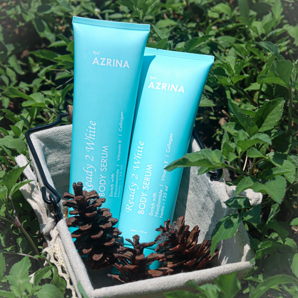 [ FREE GIFT ] Azrina Ready 2 White Body Serum - Body Lotion 135g