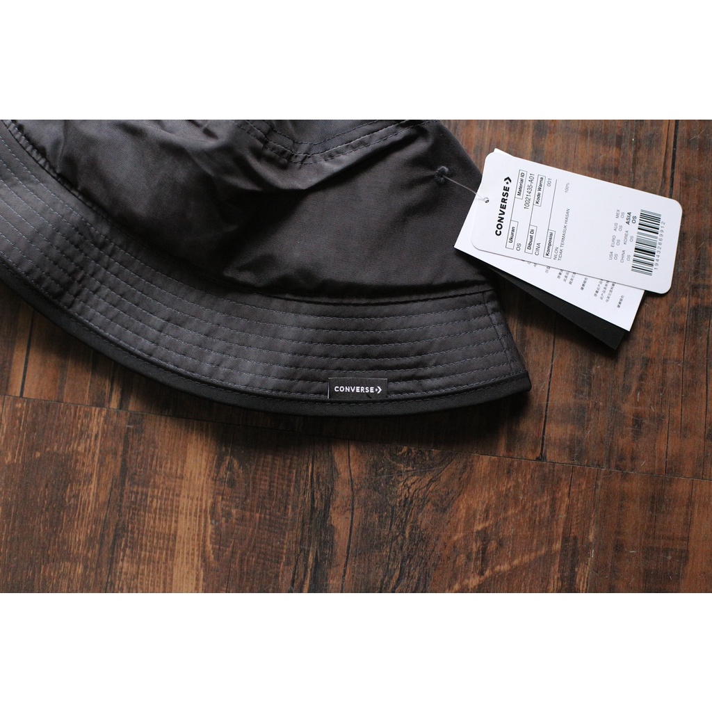 Endarfootwear - Converse Bucket Hat Washed Black