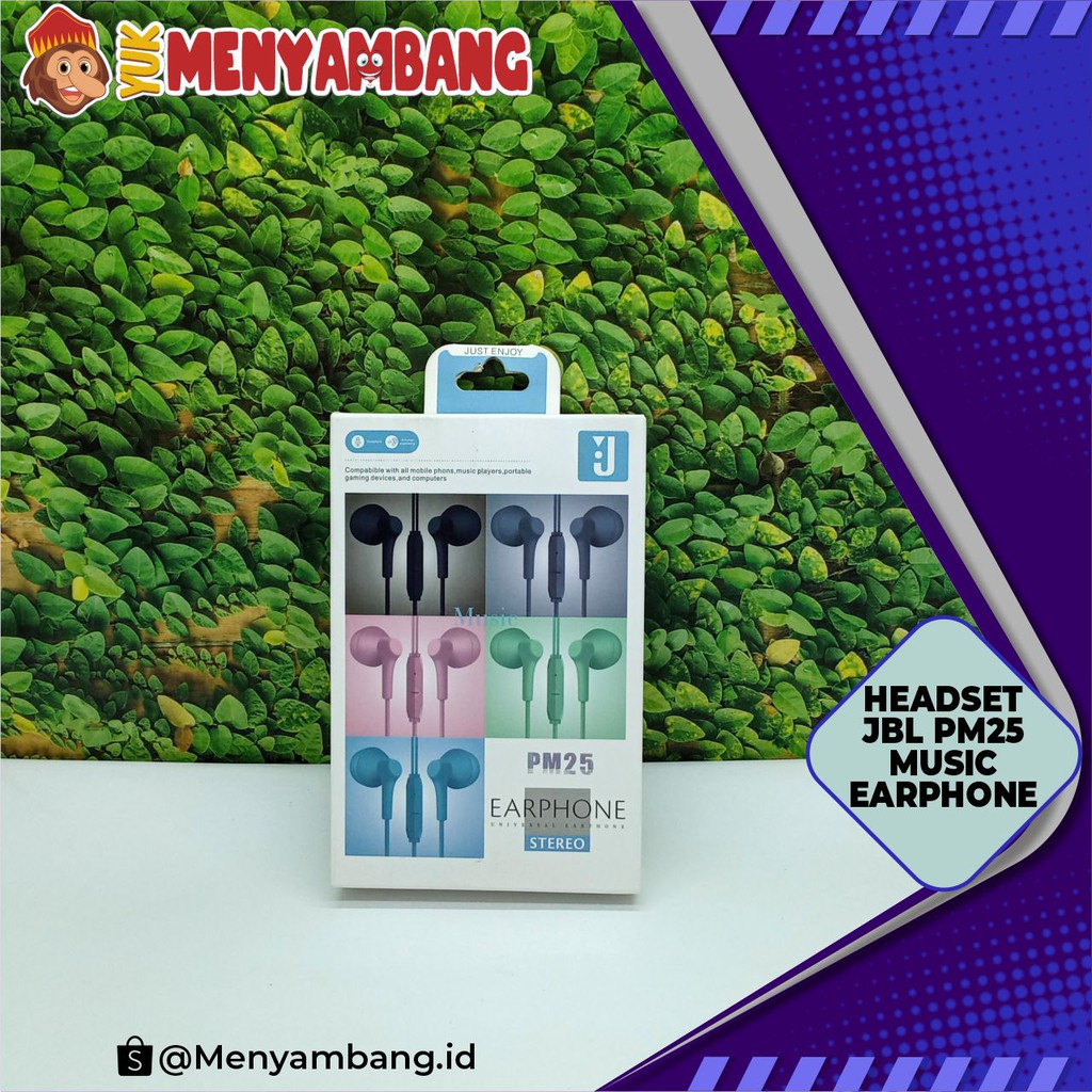 41254 | HF-JBL PM25 | Headset JBL PM25 Stereo Earphone