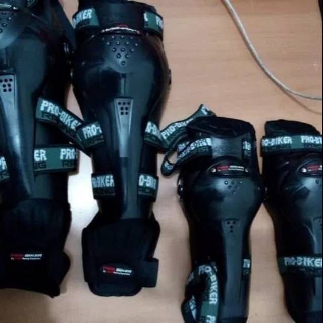 DECKER PROBIKER - AXO - HITAM -Pelindung Siku dan Lutut  PROBIKER AXO