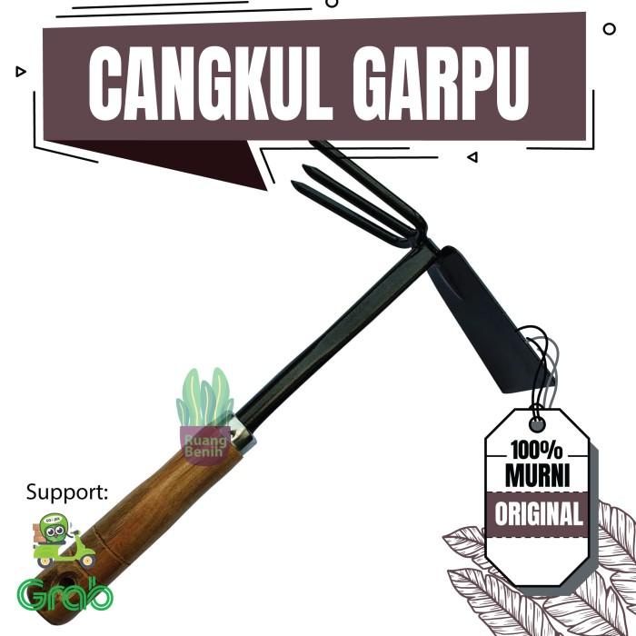 Cangkul Cangkul Pacul Dan Garpu Garukan Mini Gagang Besi Peralatan Berkebun