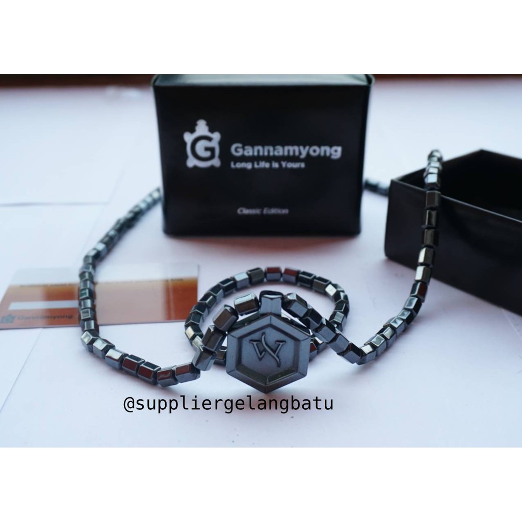 PROMO Kalung IWS LSW biomagnetik media alat terapi free gelang tangan