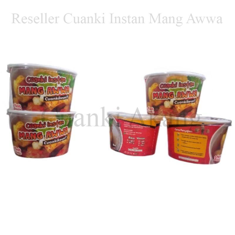 Jual Cuanki Instan Mang Awwa Rasa Cuanki Original Kemasan Paper Bowl