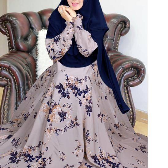 QKQ GAMIS SYARI LISA SERIES V WOLFIS 4 METER LEBAR BAWAH ♥