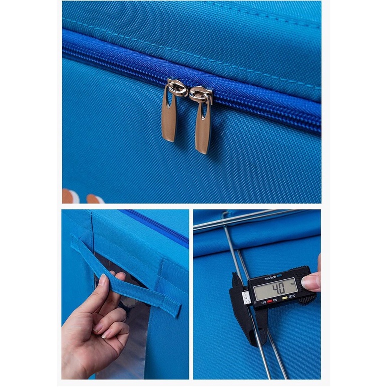 Stronge Box 66L Karakter Kontener Buku Kotak Organizer Bag Pakaian Penyimpanan Serbaguna