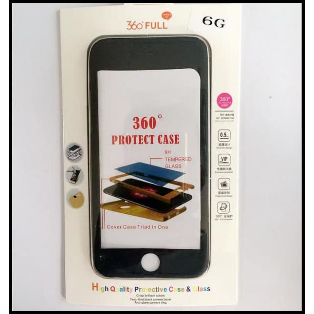 Berkualitas Soft Case Casing Hp 360 Full Protect Black Iphone 5 5S Se 6 6S