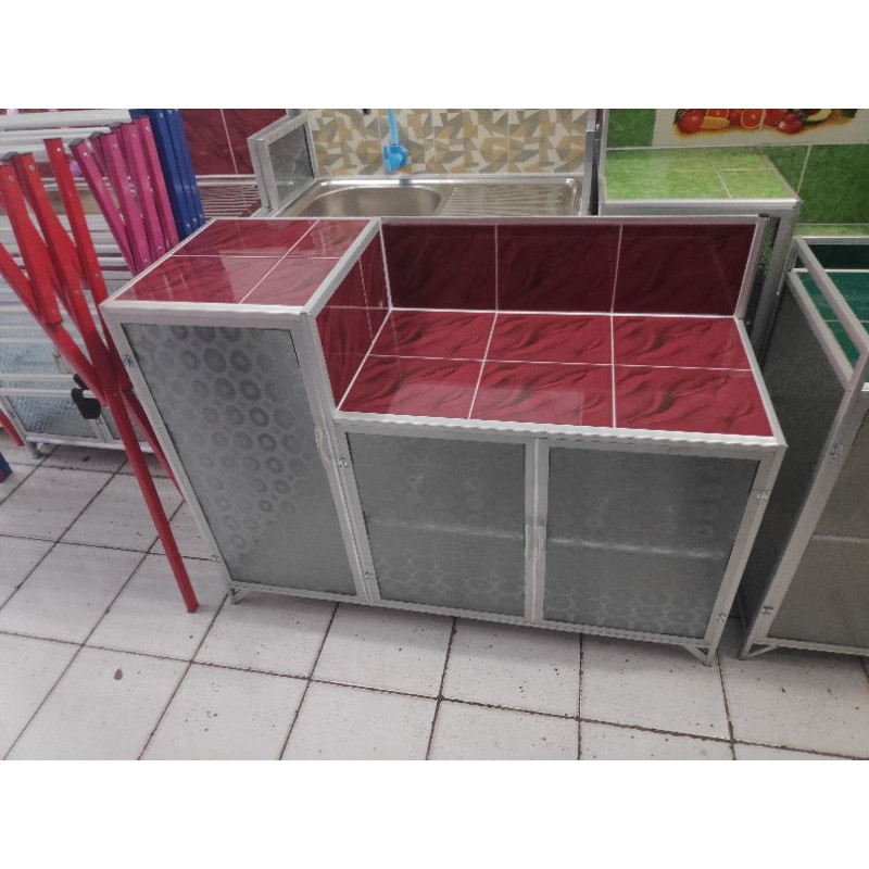 Meja Kompor Keramik / Rak Kompor Aluminium