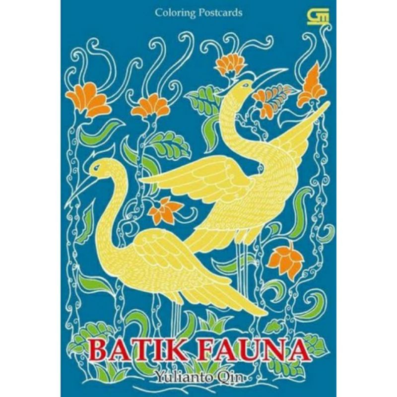BUKU MEWARNAI ANTI STRESS-BATIK FAUNA