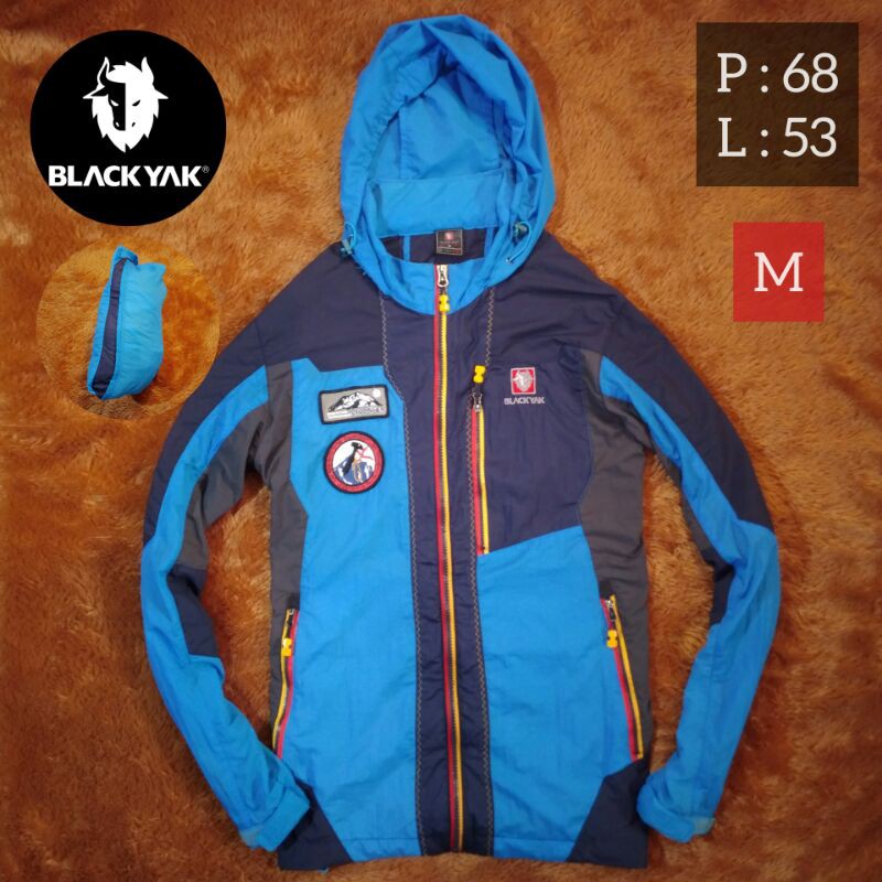 (COD) BLACK YAK Expedition Series Jaket Ultralight Outdoor Gunung Running Sepeda Bekas Second ORI