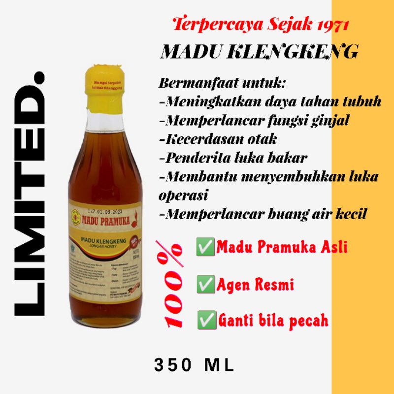 

MADU PRAMUKA ASLI 350 ML