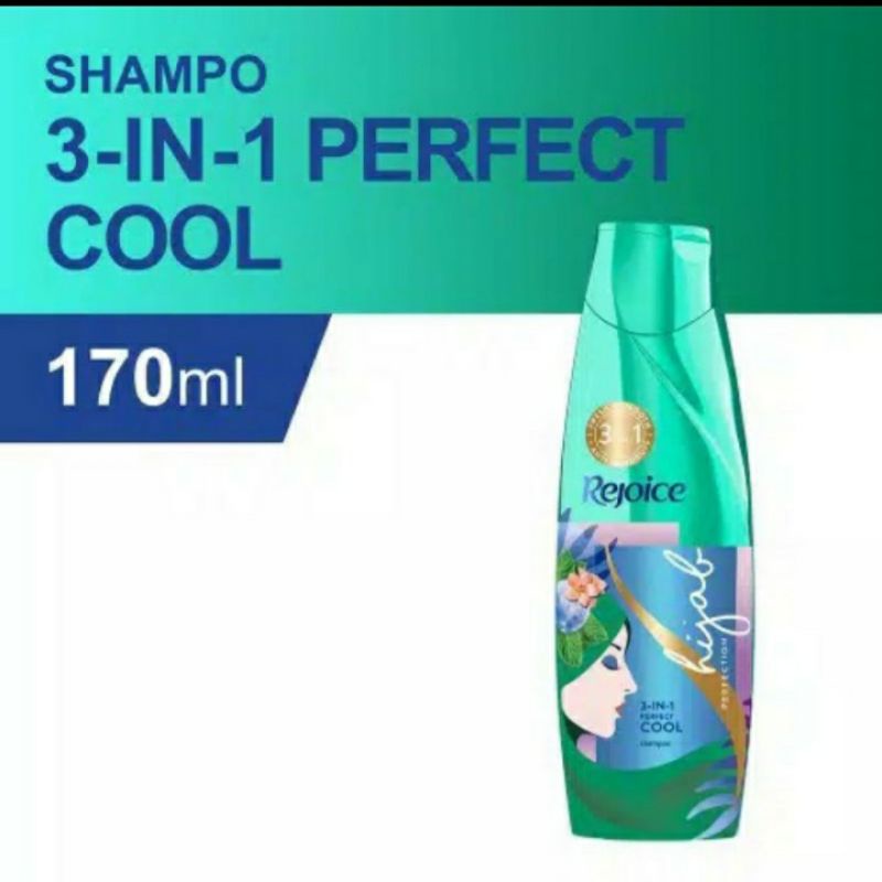 Shampo Rejoice hijab 3 in 1 perfect  170ml.