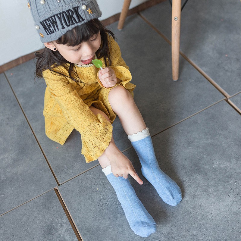 HappyOliver SUPER SEOUL GIRL Kaos Kaki Anak Laki Laki Perempuan 6 bulan - 3 Tahun Import