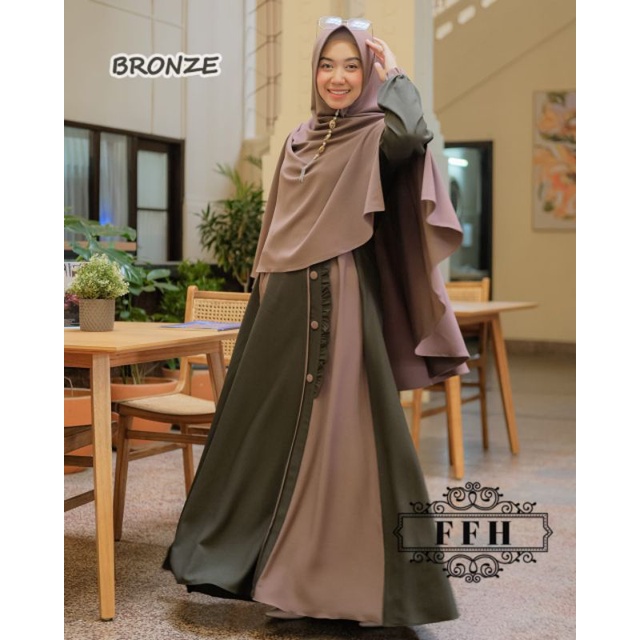 Gamis Dzamira syar'i itycrape by FFH