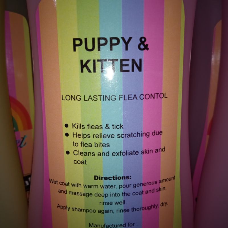 Shampoo Kucing / Love Pet Puppy &amp; Kitten Shampoo 600ml / Sampo Hewan