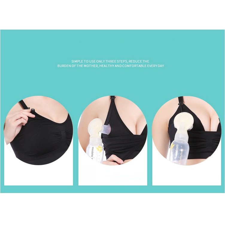 HANDSFREE PUMPING BRA MENYUSUI NURSING BRA HANDS FREE UNTUK POMPA ASI SUPER COMFORT PREMIUM 890