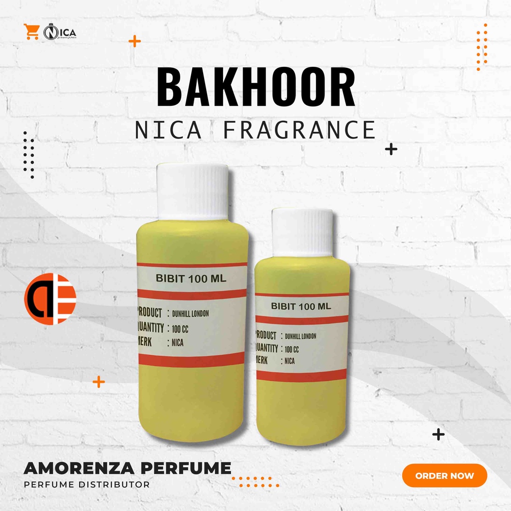 Bibit Parfum Murni BAKHOOR - BAKHOOR Nica Fragrance 250ml Segel Pabrik